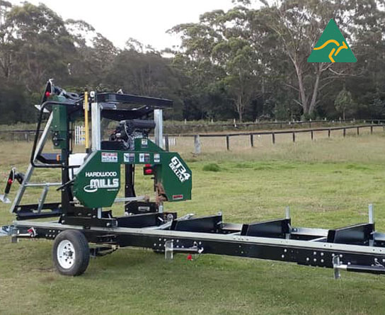 GT34 Portable Sawmill Trailer