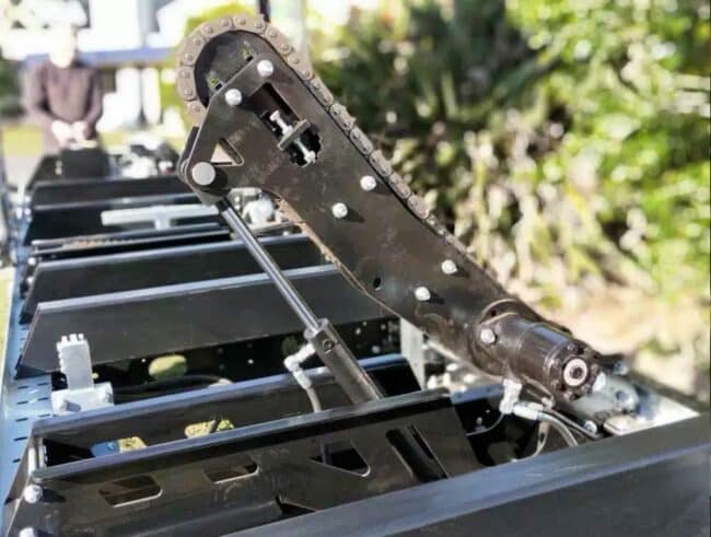 Hydraulic Log Turner