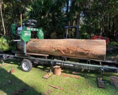 portable sawmill gt34 trailer model c