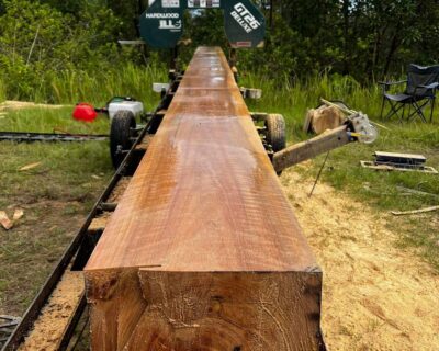 portable sawmill trailer model a