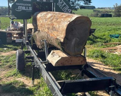 portable sawmill gt34 trailer model b