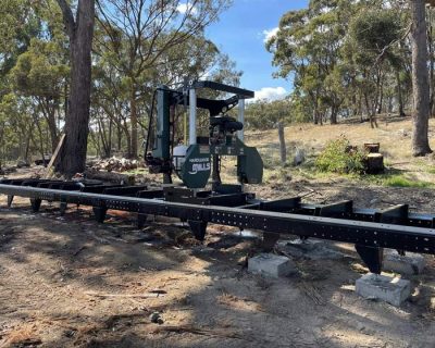 GT40 Ultra Portable Sawmill with Electric Engine – Ground model